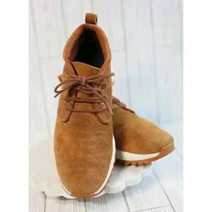 Cole Haan Grande Explore All Terrain Size 8.5 Suede tan suede ankle boot